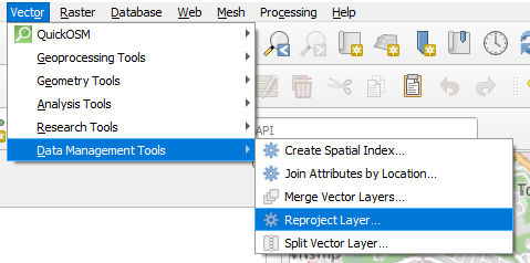 reproject-vector-layer